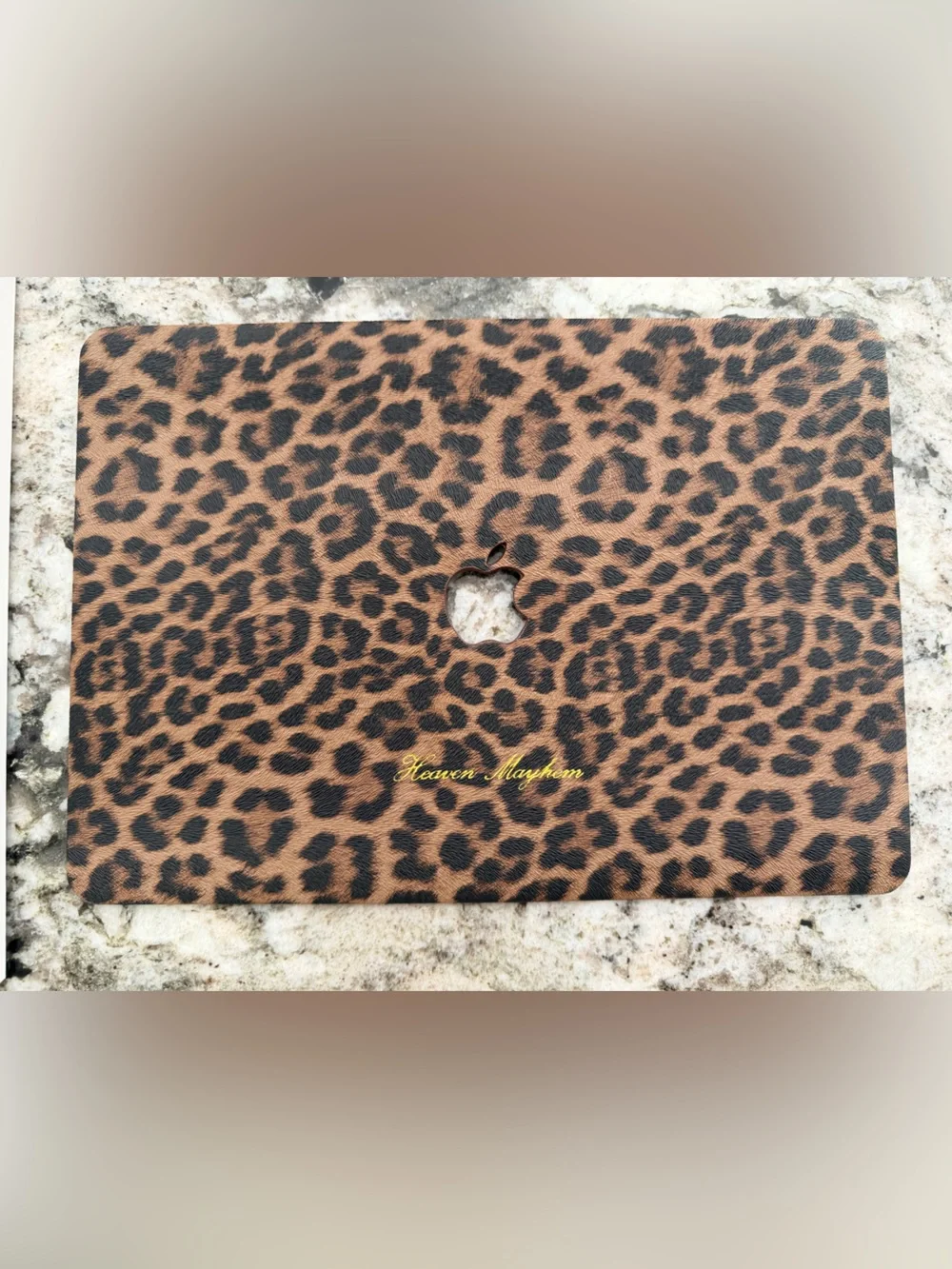 Heaven Mayhem Leopard Print VITTO MacBook Air 13” Size 1 Case New